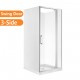 800*800*800mm 1900mm Height 3-Side Swing Door Square Shower Box